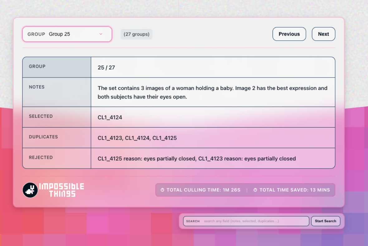 5 Reasons to Try Impossible Things AI Culling Inside Lightroom Classic
