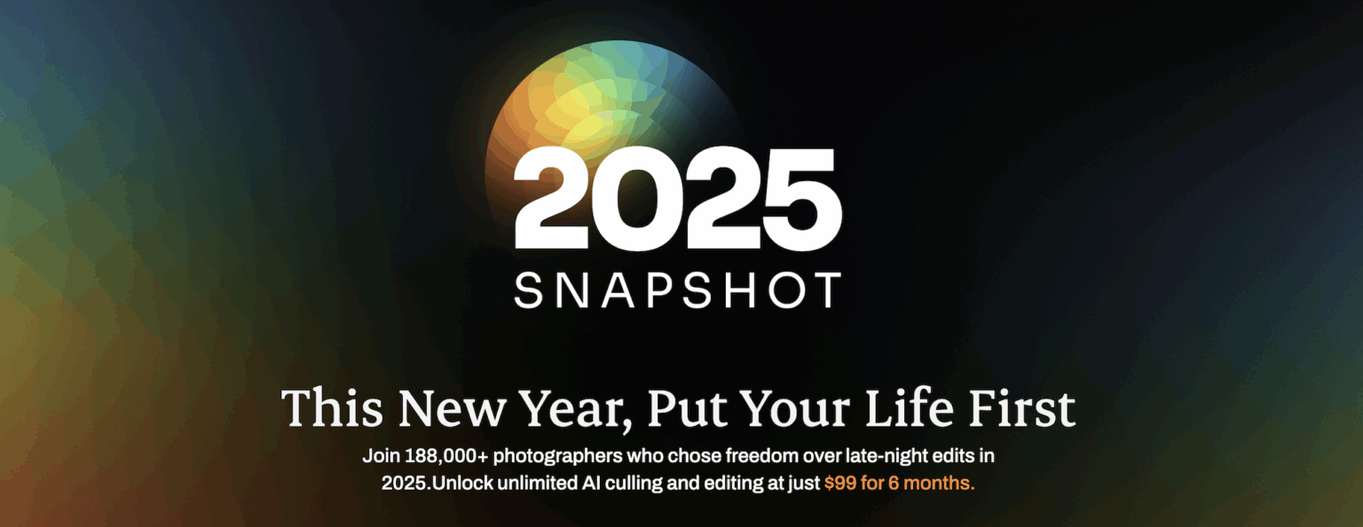 Snapshot 2025 Shows Photographers Reclaimed 12 Work Weeks Each in 2025 — Here’s How