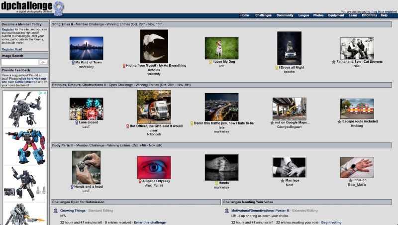 Best photo contests and competitions DPC