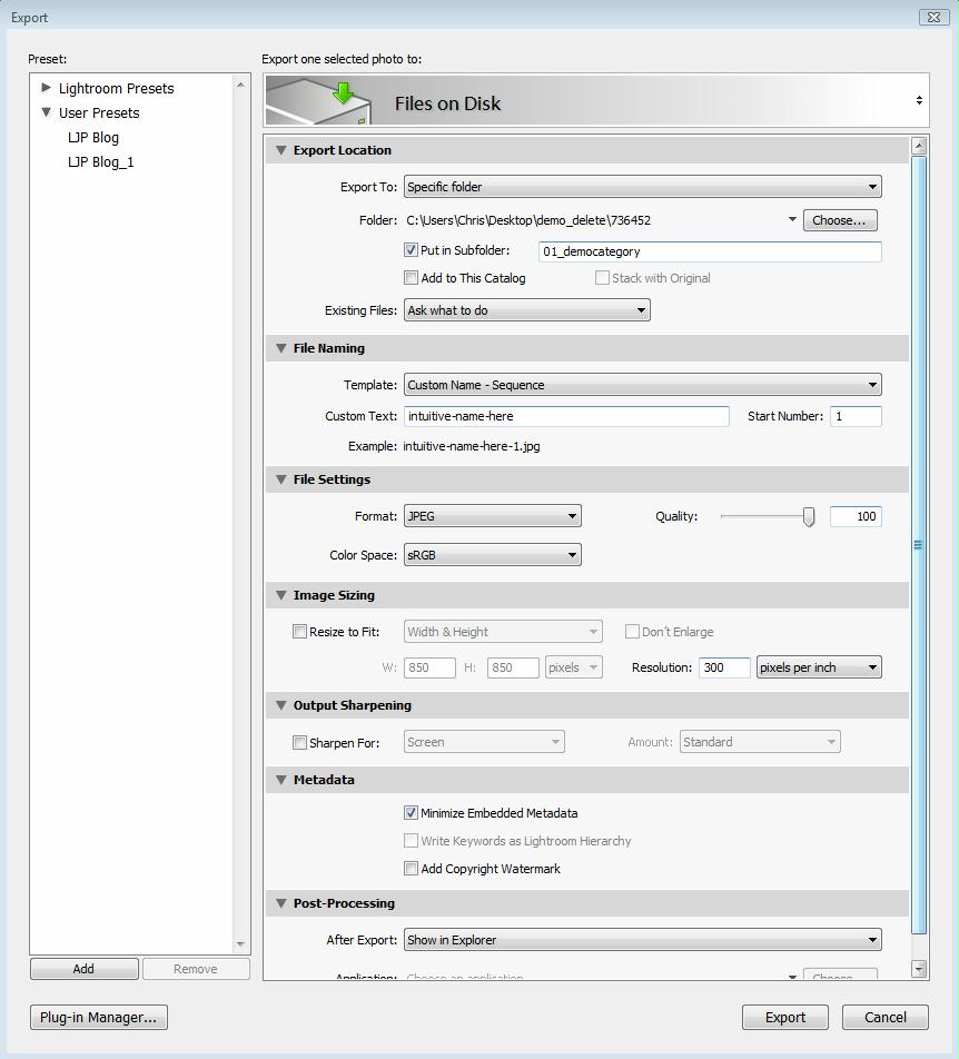 export-categories