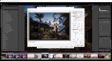 how to create a watermark in lightroom