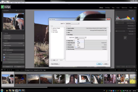 The Lightroom 4 Export Dialogue in Detail