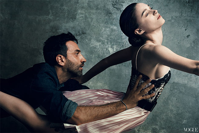 Riccardo Tisci and Rooney Mara for Vogue 120 by Norman Jean Roy