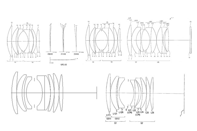 Nikon has filed at least 8 patents for new f/1.2 full-frame lenses