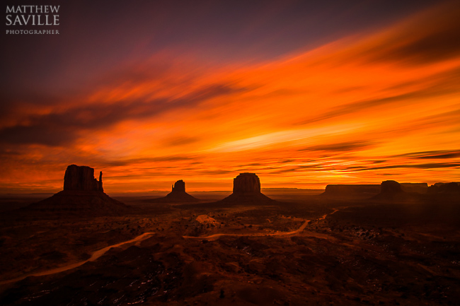 monument valley sunrise long exposure SLR Lounge HDR Preset