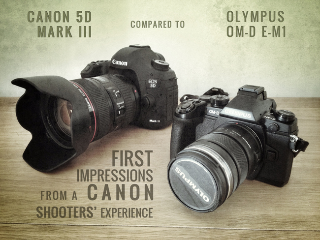 From Canon 5D Mark III To Olympus OM-D E-M1 – First Impressions