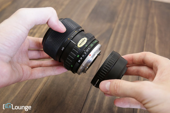 Olympus OM Lens to EF-M Adapter