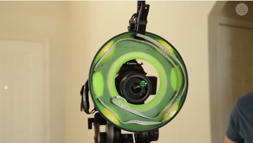 DIY: Build a Simple Ring Light Using LED Strips and a Frisbee For Around $30