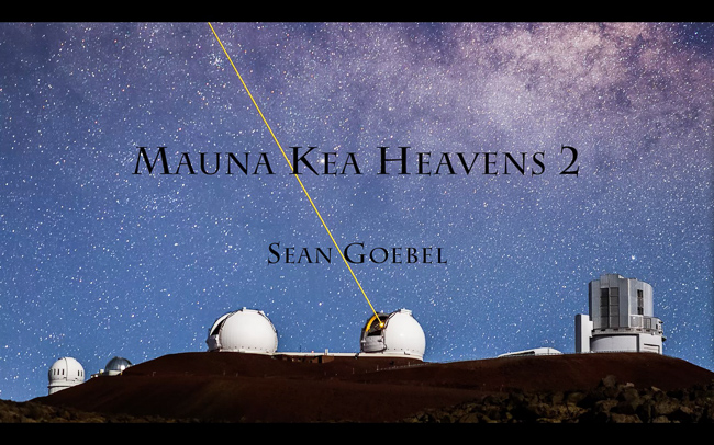 Mauna Kea Heavens II – Space Laser Timelapse in 4K!