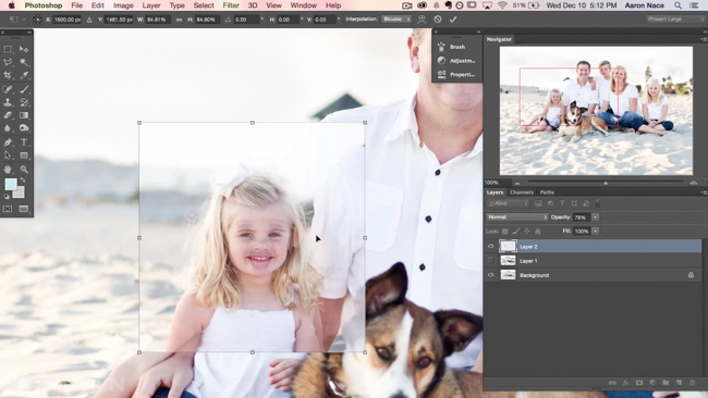 An Easy Way To Swap Heads In Photoshop | Aaron Nace