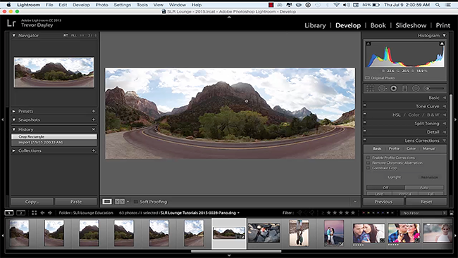 Lightroom Panorama Tool | Create Panoramas In A Few Simple Clicks