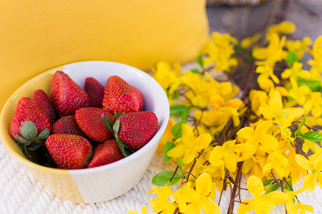 strawberry-shoot