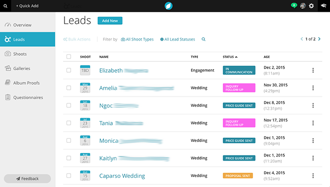 7 Lead Overview