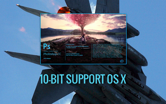 10-Bit Support Now Available For Photoshop CC In OS X