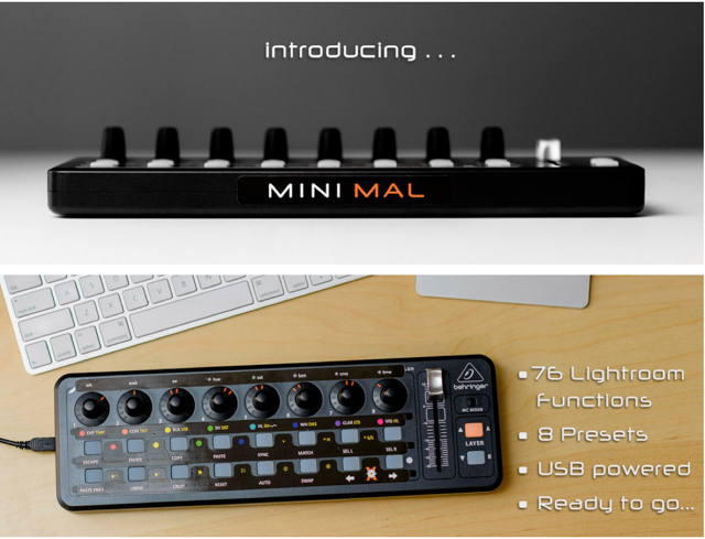 PFixer MiniMal MIDI Controller For Lightroom Could Be A Boon To Your Workflow