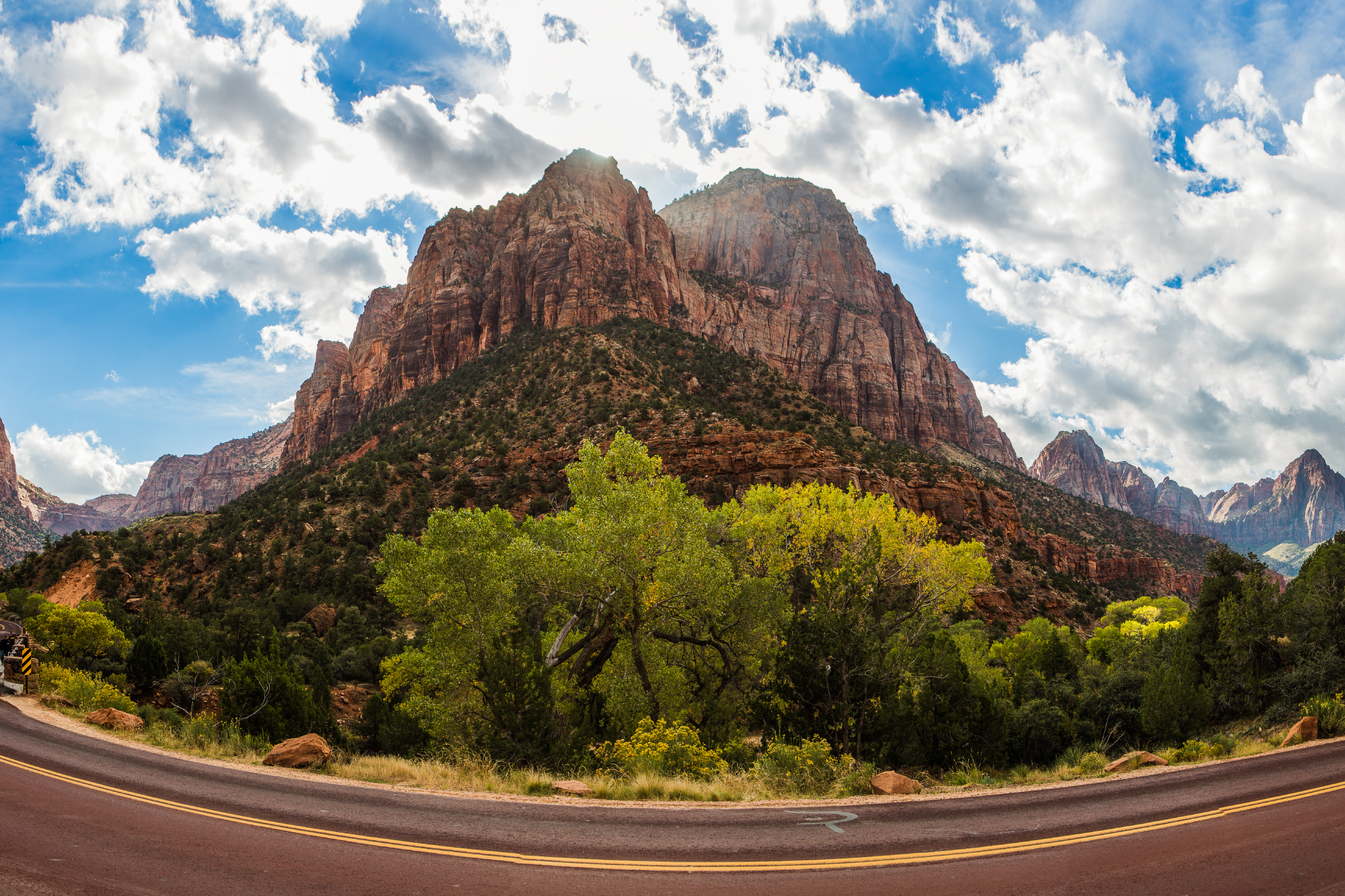 HDR Photography Workshop: Zion Entrance Panorama HDR