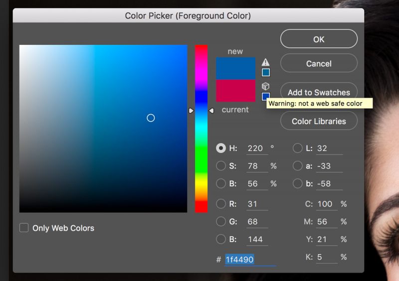 Color Picker and Other Color Tools - NPS Image Editor