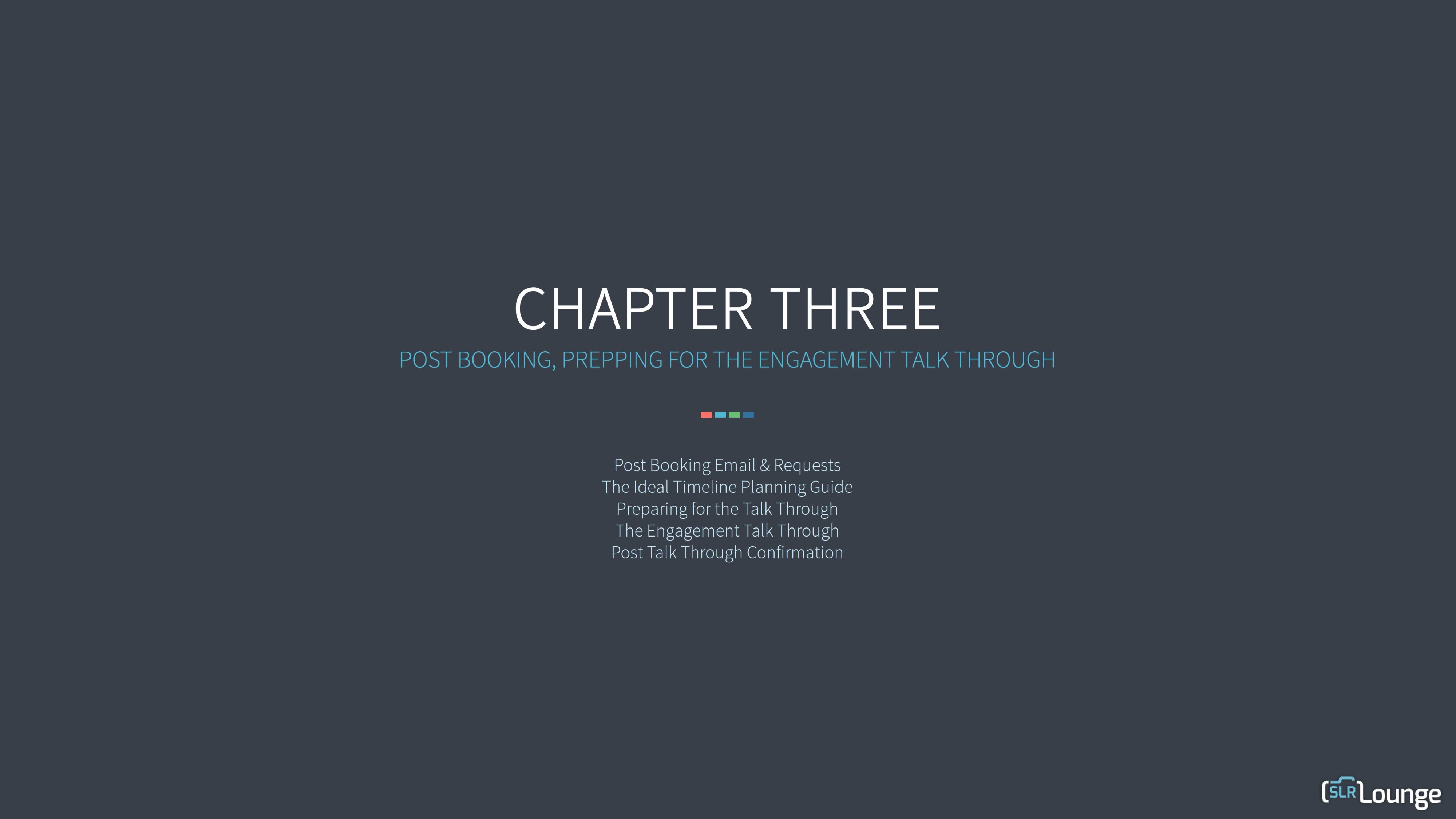 Wedding Workshop One | Communication, Planning, & Happy Clients: Chapter 3 Intro
