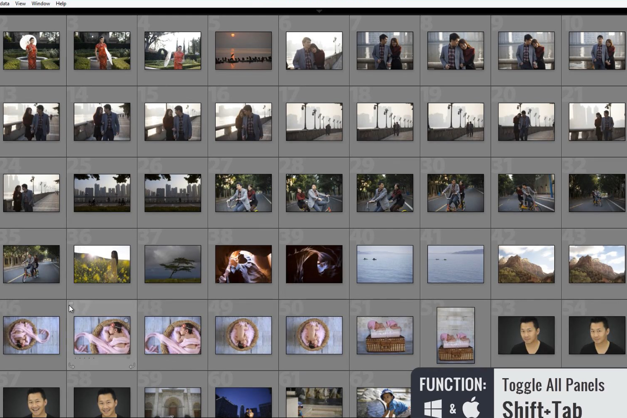 Lightroom Organization & Workflow: 8 Interface Components and Shortcuts