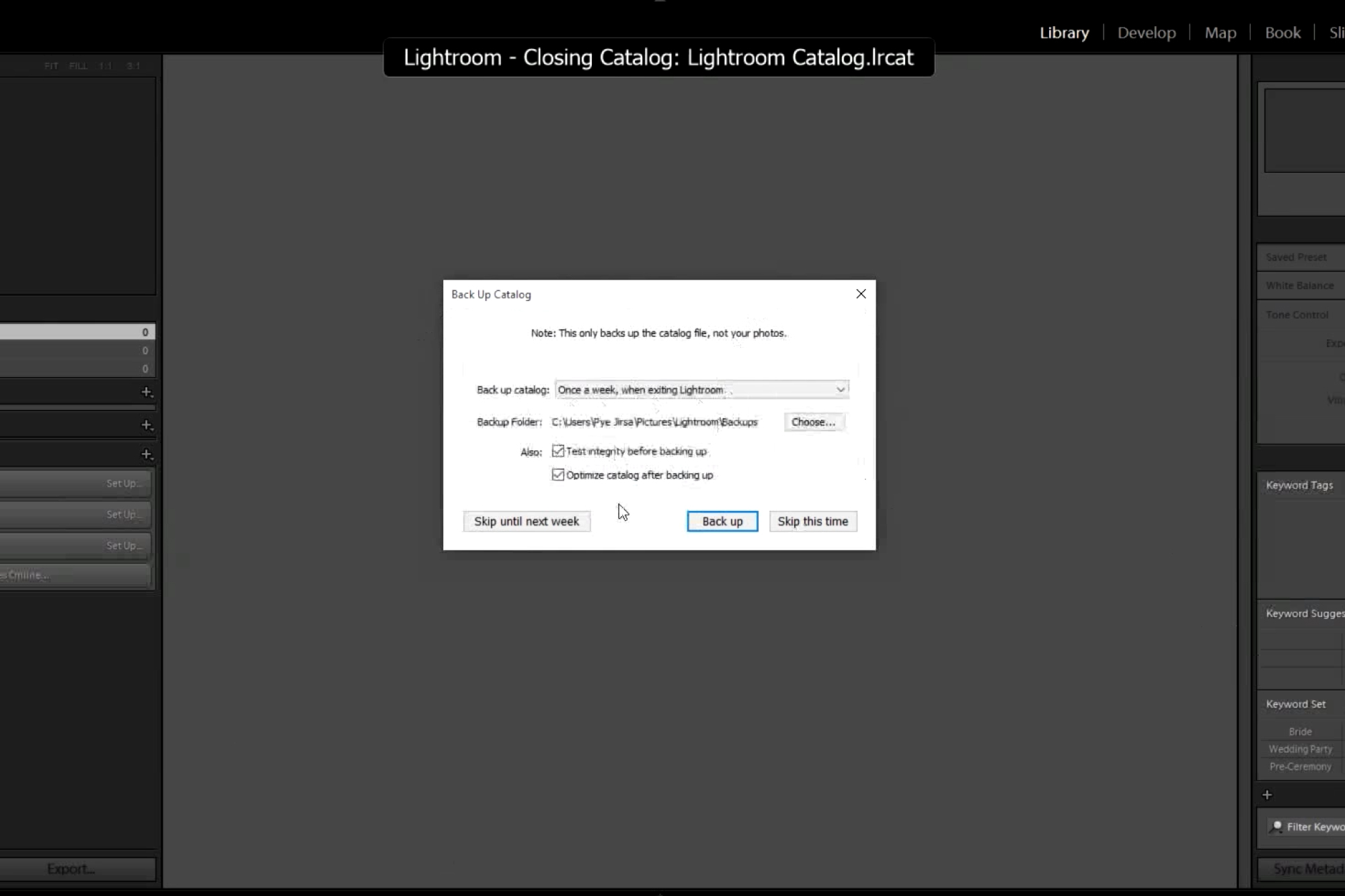 Lightroom 101: Lightroom CC Crash Course: Creating A New LR Catalog