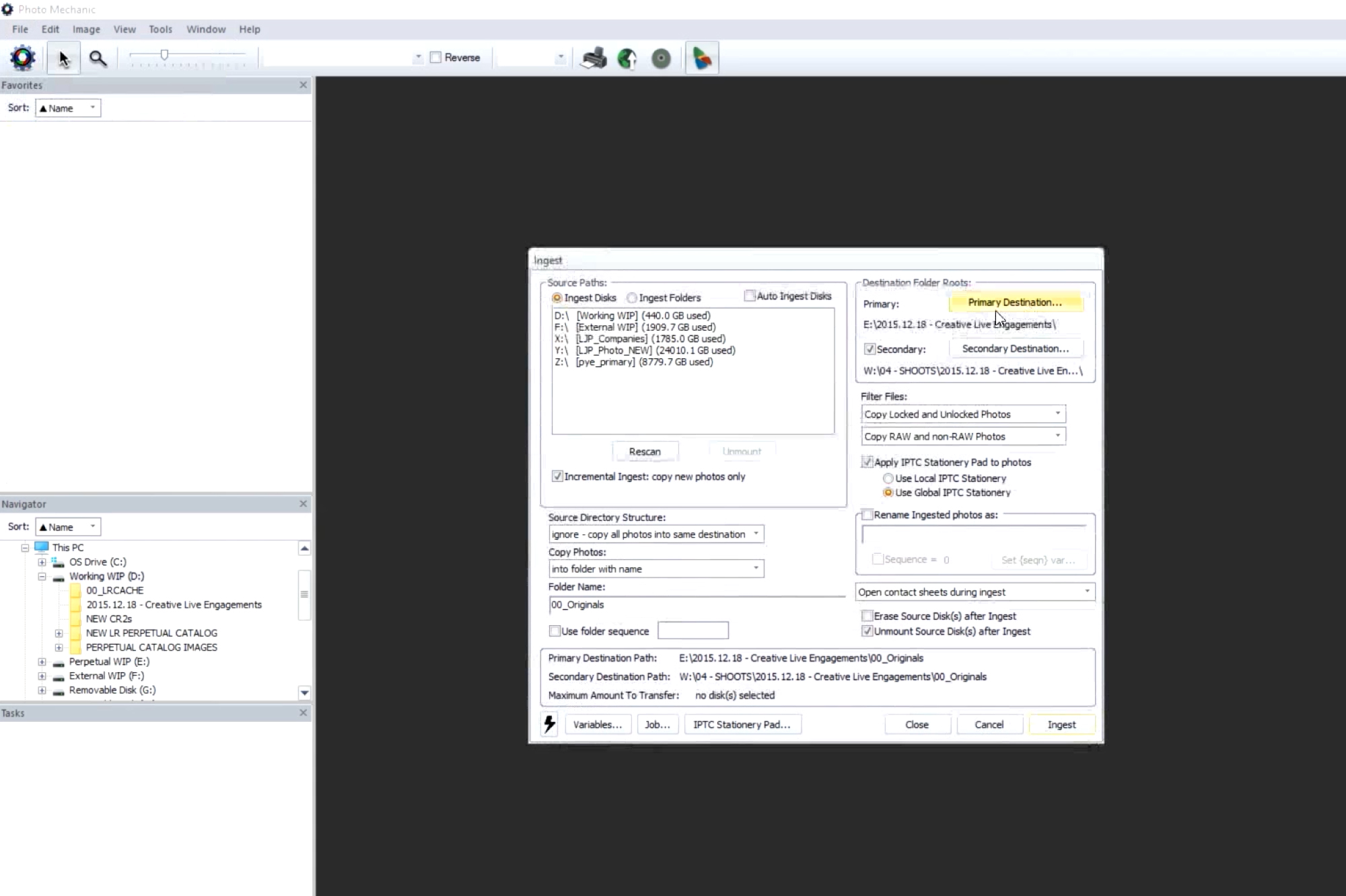 Lightroom 101: Lightroom CC Crash Course: Data Safety Basics