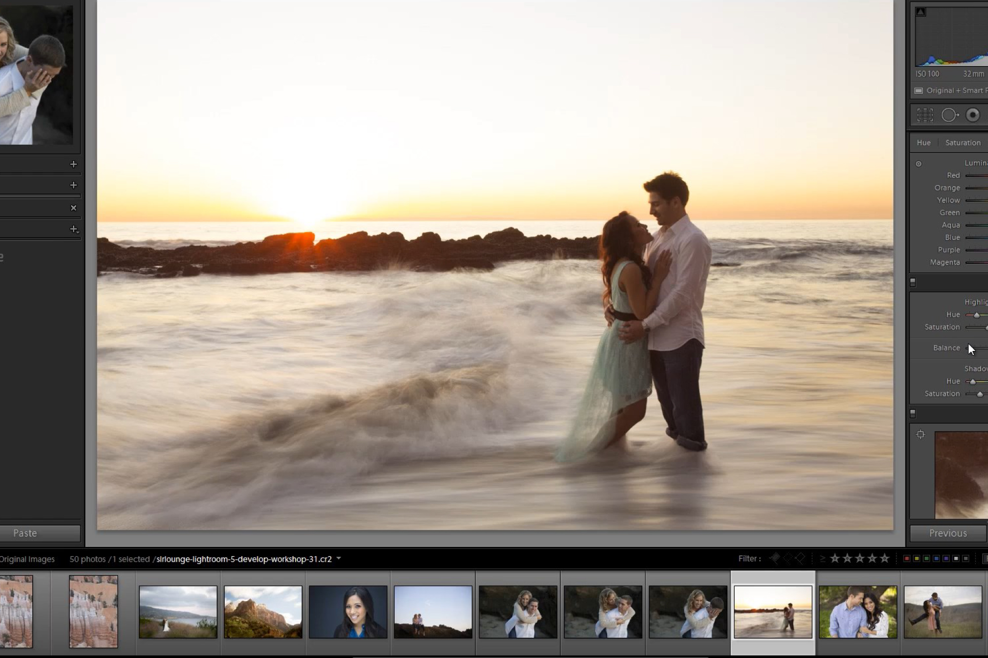 Lightroom Image Processing Mastery: Split Toning