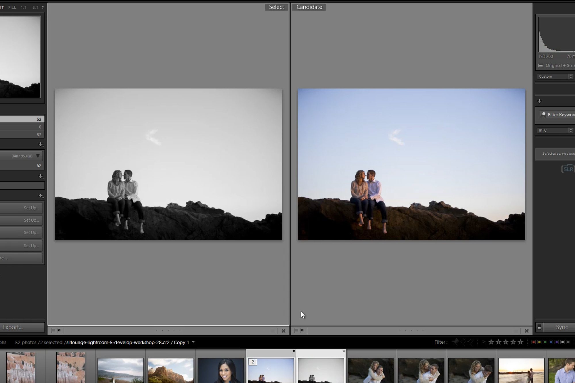 Lightroom Image Processing Mastery: Virtual Copies