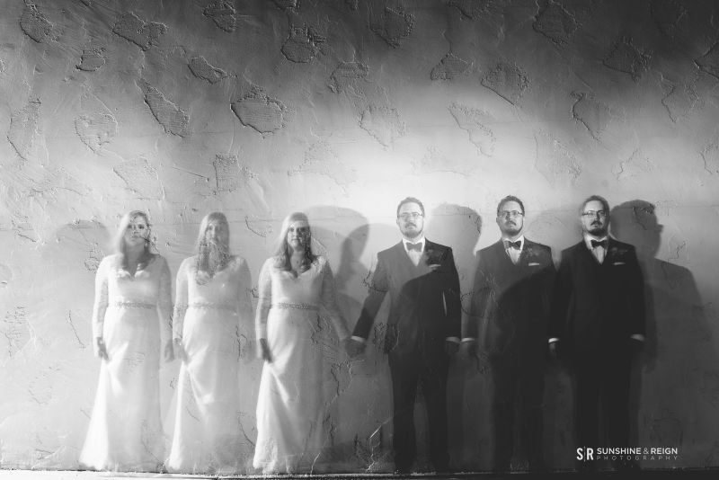 Long Exposure/Multiple Flash Wedding Photo