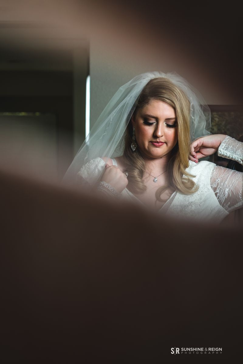 Bride Getting Ready at Los Abrigados