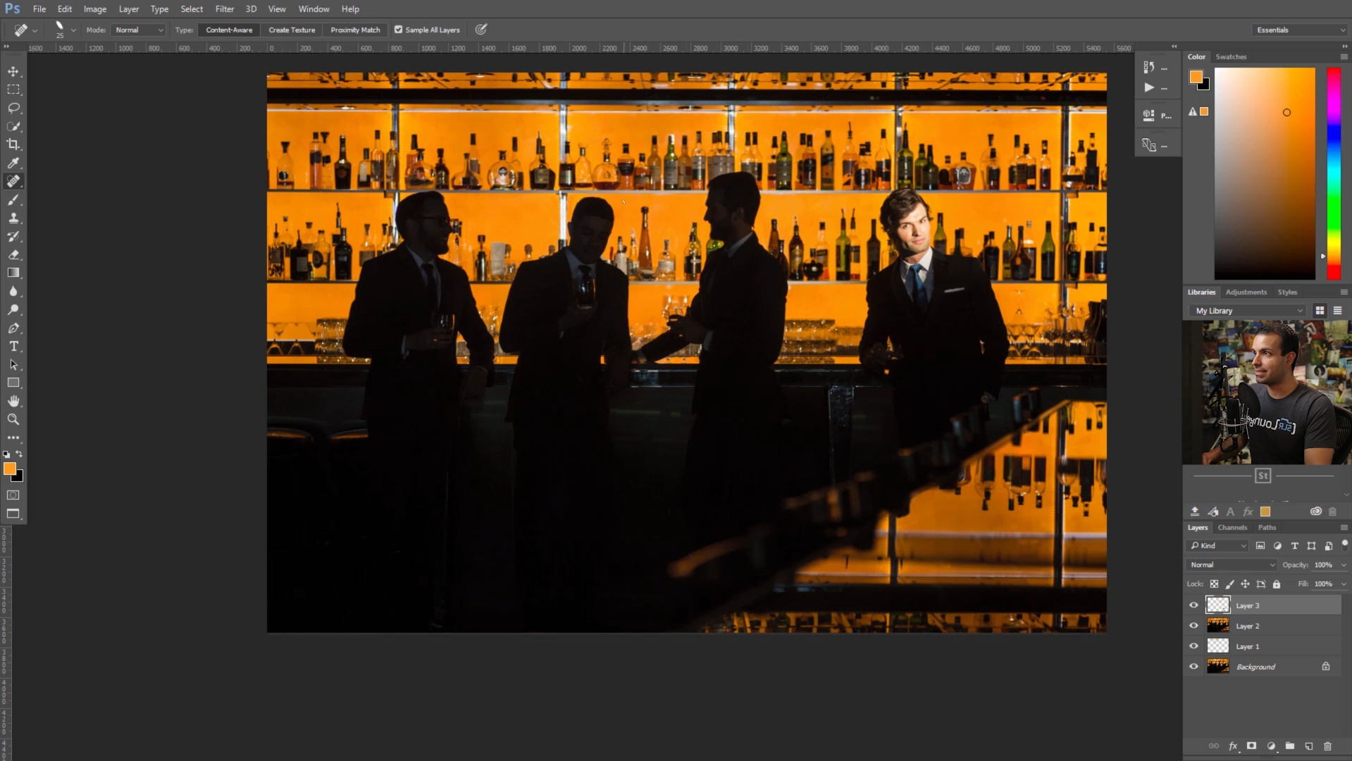 Wedding Workshop Two | Photographing the Groom: Simple Photoshop Retouching