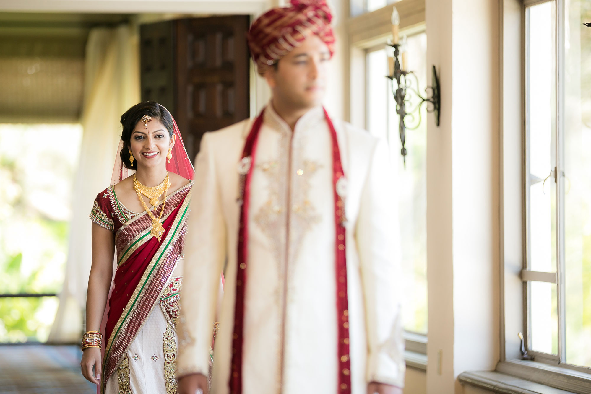 Wedding Workshop Four | Photographing The Couple: Ideal Indoor First Look Scene