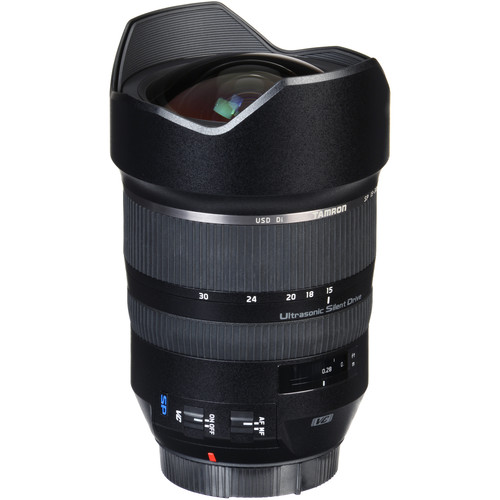 Tamron 15-30 on white background. A specialty lens for still life photography