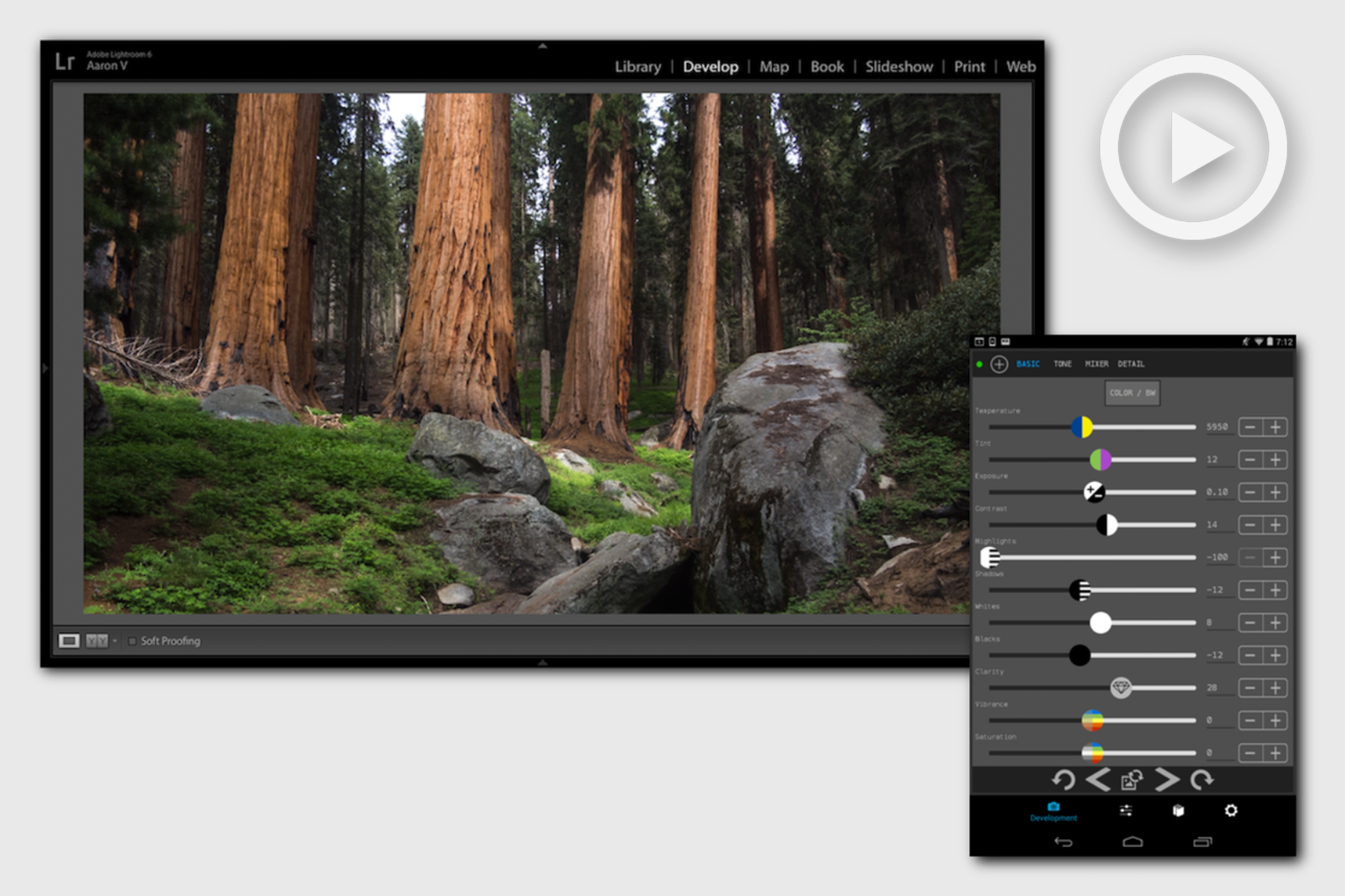 Control Lightroom Wirelessly From Your Smartphone Or Tablet | ‘Control Room’ App