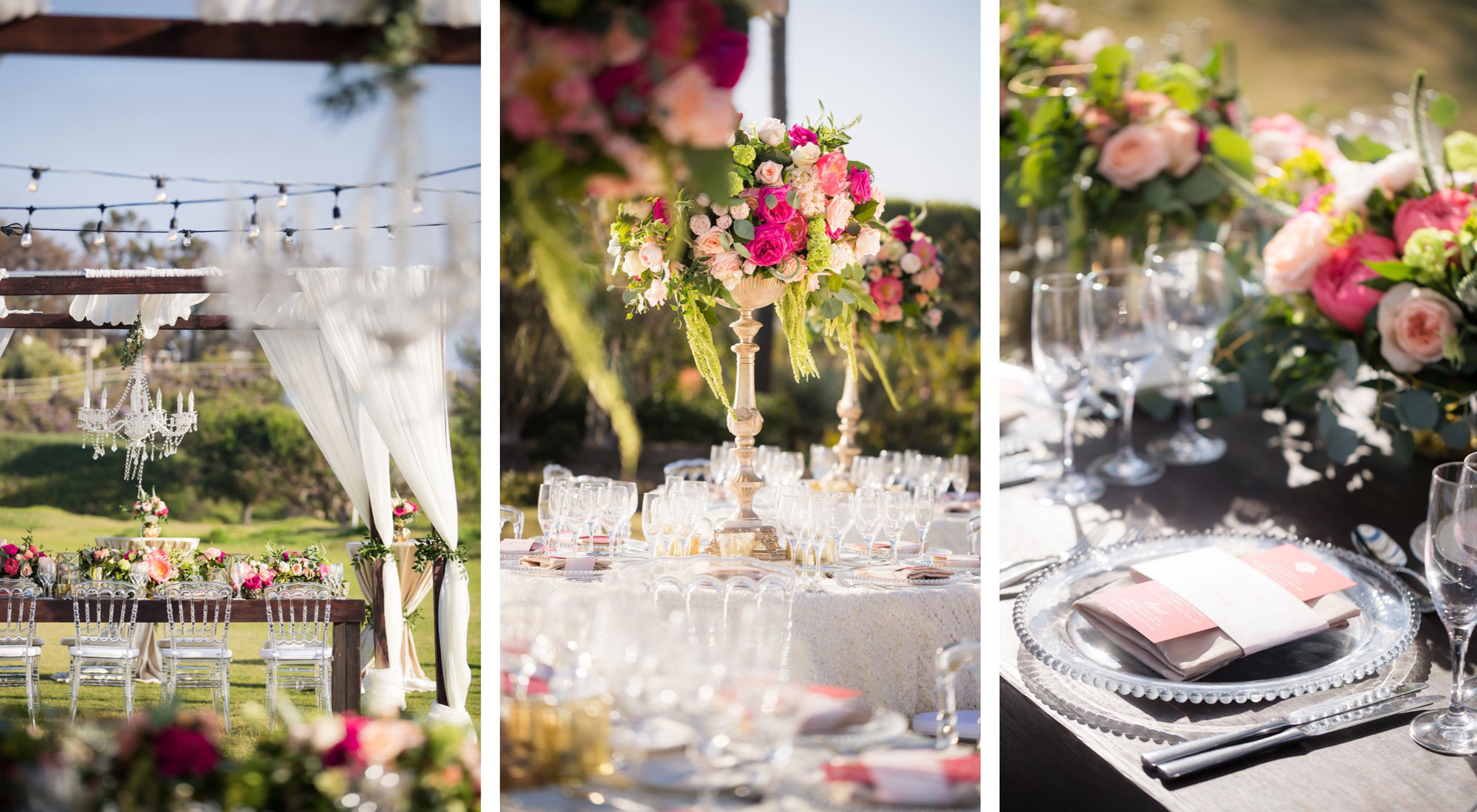 Wedding Workshop Six | Photographing the Details: Outdoor Reception – Daylight | Day Vs. Dusk
