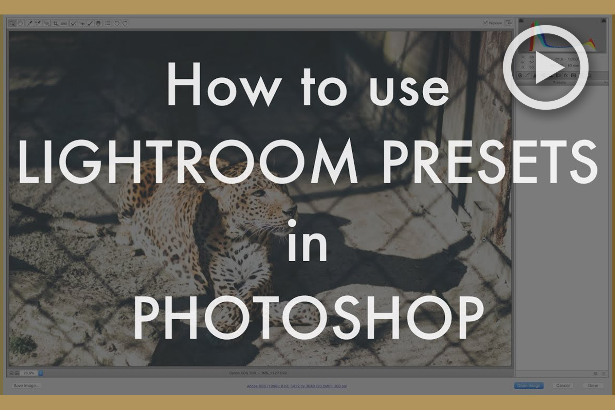 Preset Brewery App | Drag & Drop Lightroom Preset Conversion for Photoshop Use