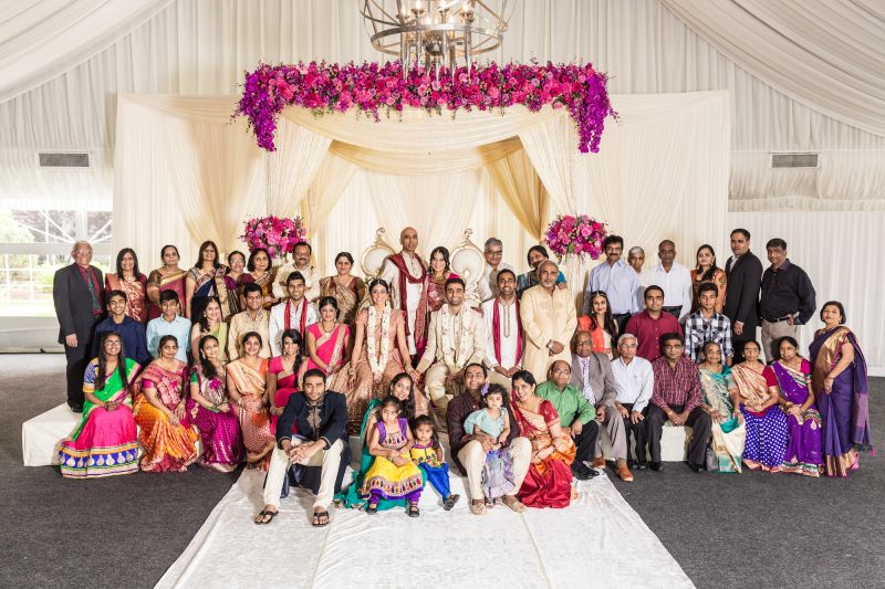 This Hindu-Christian Wedding Looks Gorgeous