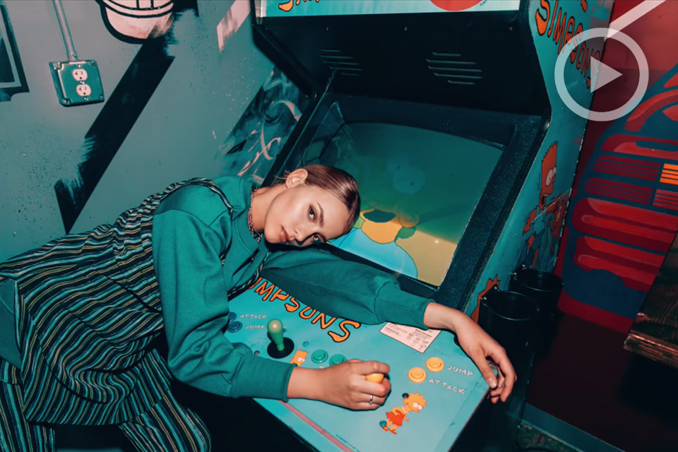 Arcade Fashion Shoot With Jessica Kobeissi