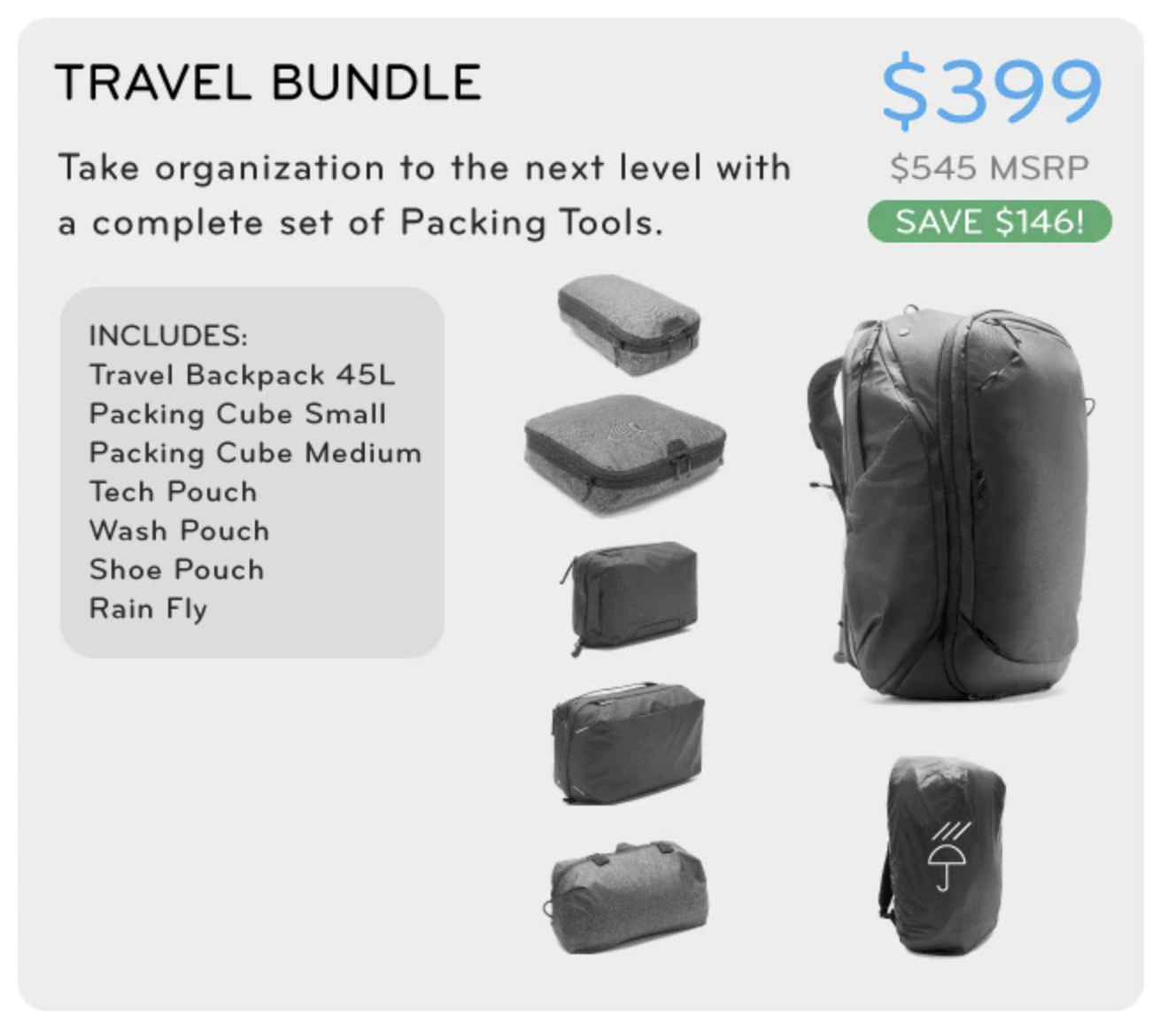 travel line backpack