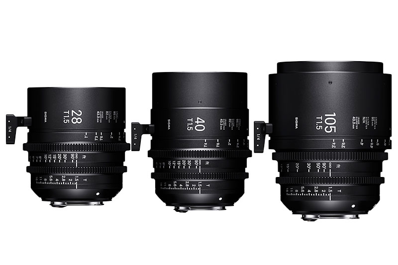 Sigma Shows Off Its New Cine Lens Lineup At Cine Gear Expo in Hollywood