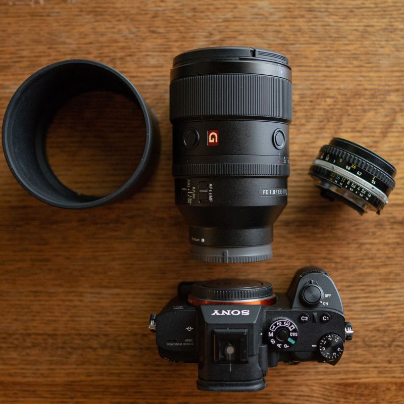 Size Comparison of FE 135mm f/1.8 GM w/ Sigma FE 135mm f/1.8, FE 24mm f/1.4  GM, FE 85mm f/1.4 GM Lenses