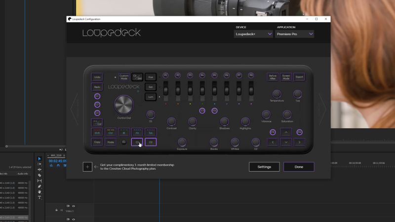 loupedeck premiere pro