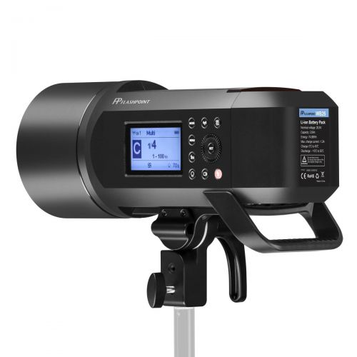 Flashpoint XPLOR 600PRO TTL Battery-Powered Monolight Kit With XP-600 Pro Extention Head and eVOLV 200 Kit.