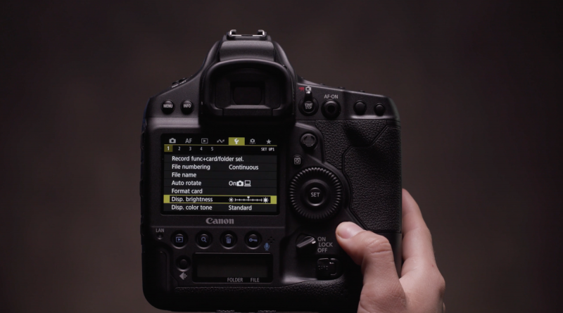 Canon 1DX MarkIII Menu