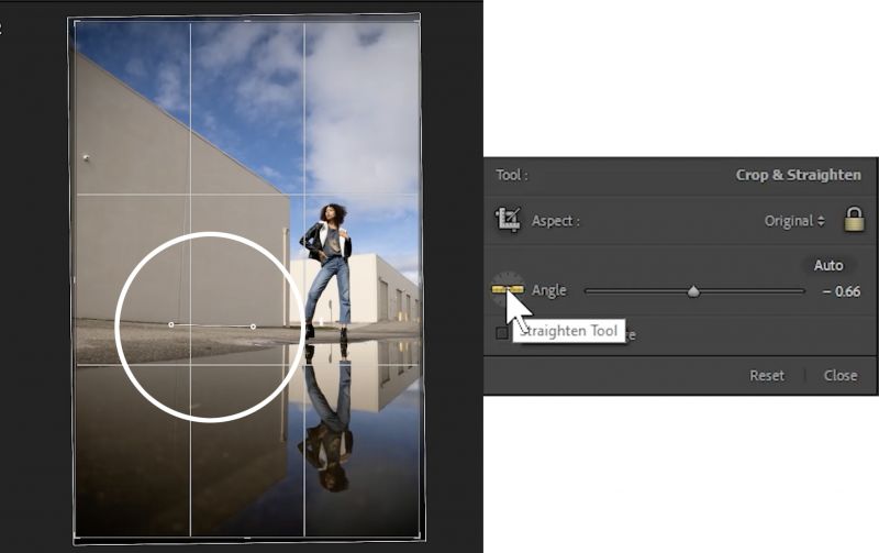 7 lightroom editing mistakes straighten tool