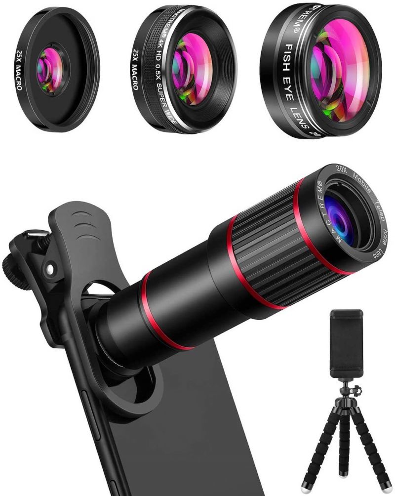 Best lenses for smartphones Mactrem kit