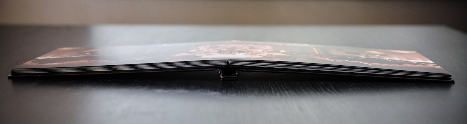 zno layflat book full size open demo for pricing prints