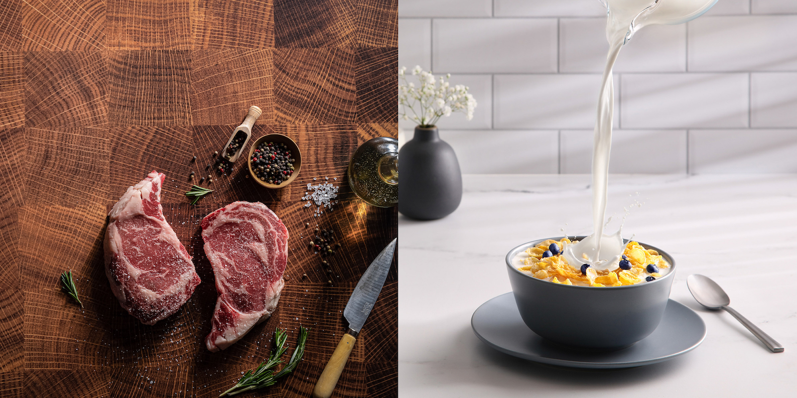 different angles for product photography backdrops