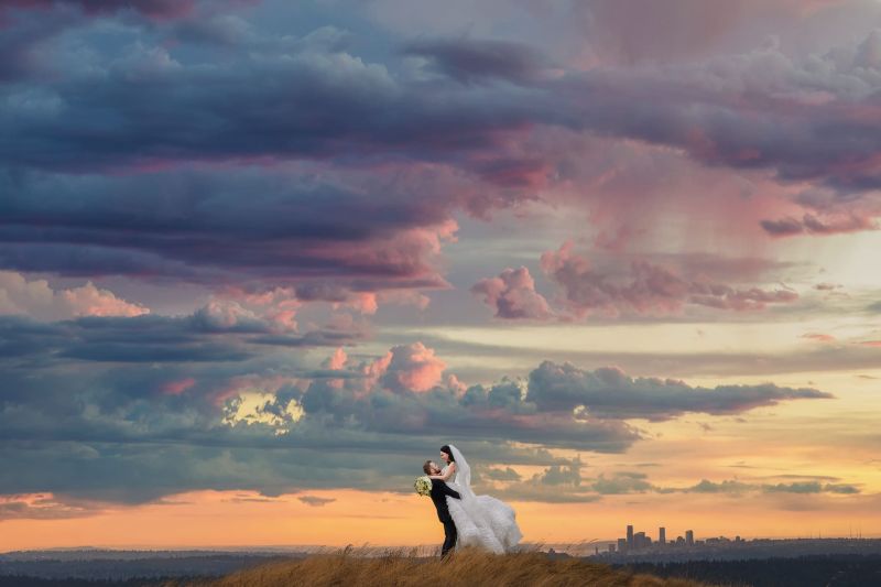 Seattle Wedding Photographer loc le environmental portrait