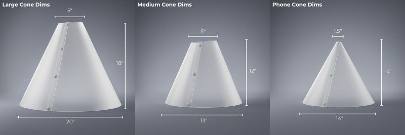 Karl Taylor V Flat World New Light Cone Sizes