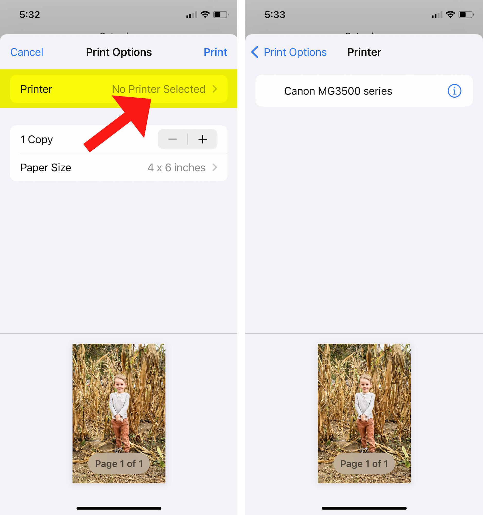 How to Print from iPhone Quick Guide
